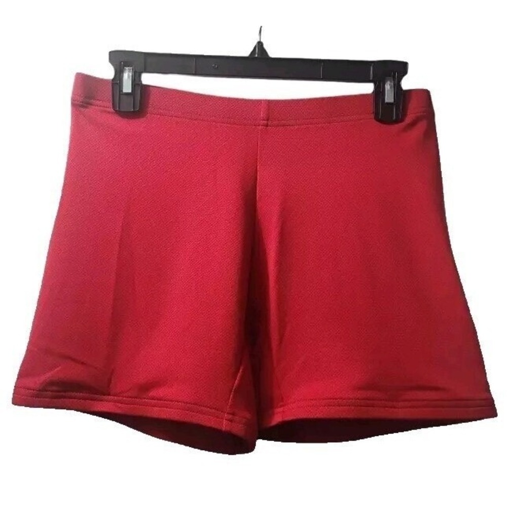 Adidas Golf Shorts ClimaCool Athletic Gym‎ Activewear Red Size 6